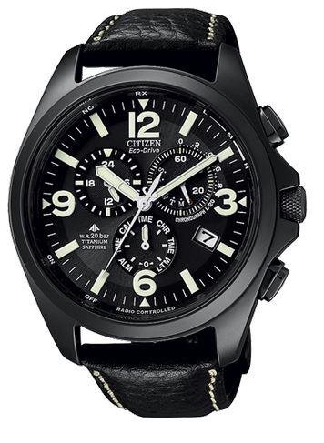 Montre Citizen Homme Radiocontrollato Field in Titane AS4035-04E - AS4035-04E